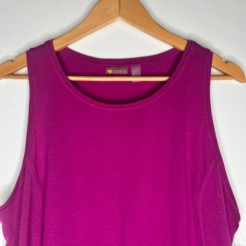 ZELLA Women's Sleeveless Athletic Athleisure Top Large NWT - Picture 2 of 5